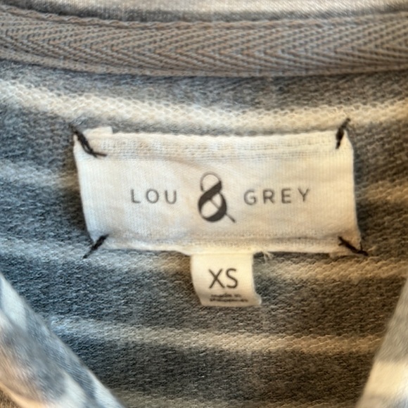 Lou & Grey 3/4 Wide Sleeve Hoodie Sweater Dress l SIZE XS - Picture 4 of 7